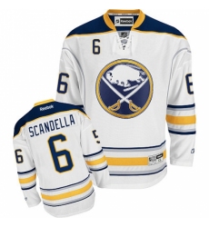 Women's Reebok Buffalo Sabres #6 Marco Scandella Authentic White Away NHL Jersey Women's Reebok Buffalo Sabres #6 Marco Scandella Authentic White Away NHL Jersey