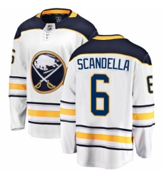 Youth Buffalo Sabres #6 Marco Scandella Fanatics Branded White Away Breakaway NHL Jersey Youth Buffalo Sabres #6 Marco Scandella Fanatics Branded White Away Breakaway NHL Jersey