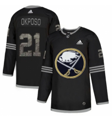 Men's Adidas Buffalo Sabres #21 Kyle Okposo Black Authentic Classic Stitched NHL Jersey Men's Adidas Buffalo Sabres #21 Kyle Okposo Black Authentic Classic Stitched NHL Jersey