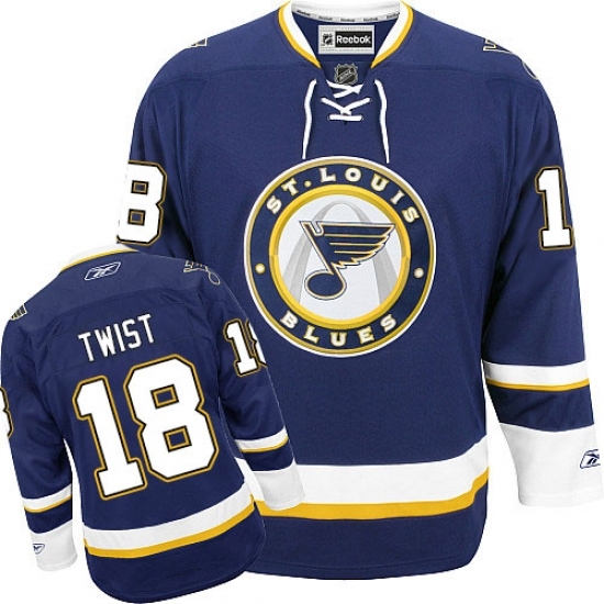 Youth Reebok St. Louis Blues #18 Tony Twist Authentic Navy Blue Third NHL Jersey Youth Reebok St. Louis Blues #18 Tony Twist Authentic Navy Blue Third NHL Jersey