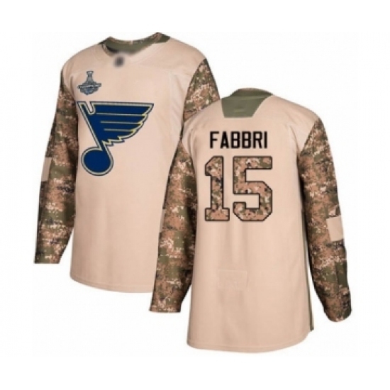 Youth St. Louis Blues #15 Robby Fabbri Authentic Camo Veterans Day Practice 2019 Stanley Cup Champions Hockey Jersey Youth St. Louis Blues #15 Robby Fabbri Authentic Camo Veterans Day Practice 2019 Stanley Cup Champions Hockey Jersey