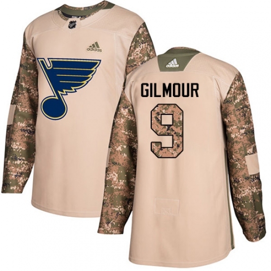 Youth Adidas St. Louis Blues #9 Doug Gilmour Authentic Camo Veterans Day Practice NHL Jersey Youth Adidas St. Louis Blues #9 Doug Gilmour Authentic Camo Veterans Day Practice NHL Jersey