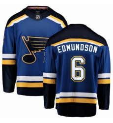 Youth St. Louis Blues #6 Joel Edmundson Fanatics Branded Royal Blue Home Breakaway NHL Jersey Youth St. Louis Blues #6 Joel Edmundson Fanatics Branded Royal Blue Home Breakaway NHL Jersey