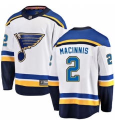 Youth St. Louis Blues #2 Al Macinnis Fanatics Branded White Away Breakaway NHL Jersey Youth St. Louis Blues #2 Al Macinnis Fanatics Branded White Away Breakaway NHL Jersey
