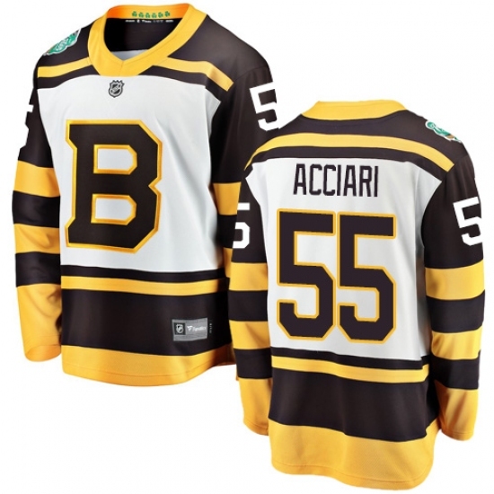 Men's Boston Bruins #55 Noel Acciari White 2019 Winter Classic Fanatics Branded Breakaway NHL Jersey Men's Boston Bruins #55 Noel Acciari White 2019 Winter Classic Fanatics Branded Breakaway NHL Jersey