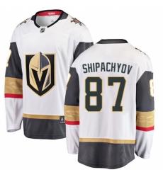 Youth Vegas Golden Knights #87 Vadim Shipachyov Authentic White Away Fanatics Branded Breakaway NHL Jersey