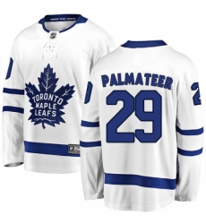 Men's Toronto Maple Leafs #29 Mike Palmateer Fanatics Branded White Away Breakaway NHL Jersey
