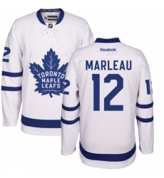 Women's Reebok Toronto Maple Leafs #12 Patrick Marleau Authentic White Away NHL Jersey