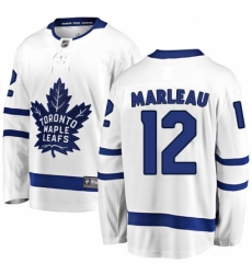 Youth Toronto Maple Leafs #12 Patrick Marleau Fanatics Branded White Away Breakaway NHL Jersey