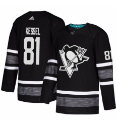 Men's Adidas Pittsburgh Penguins #81 Phil Kessel Black 2019 All-Star Game Parley Authentic Stitched NHL Jersey