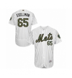 Men's New York Mets #65 Robert Gsellman Authentic White 2016 Memorial Day Fashion Flex Base Baseball Player Jersey