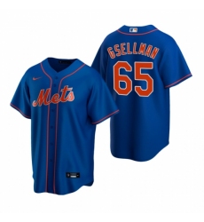 Men's Nike New York Mets #65 Robert Gsellman Royal Alternate Stitched Baseball Jersey