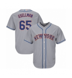 Youth New York Mets #65 Robert Gsellman Authentic Grey Road Cool Base Baseball Player Jersey