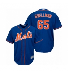 Youth New York Mets #65 Robert Gsellman Authentic Royal Blue Alternate Home Cool Base Baseball Player Jersey