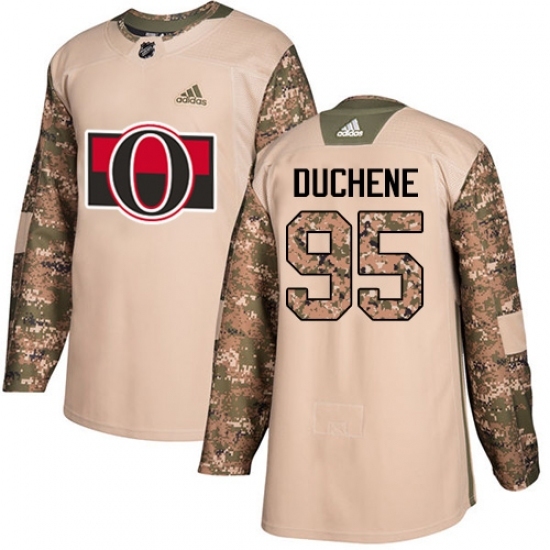 Men's Adidas Ottawa Senators #95 Matt Duchene Authentic Camo Veterans Day Practice NHL Jersey Men's Adidas Ottawa Senators #95 Matt Duchene Authentic Camo Veterans Day Practice NHL Jersey