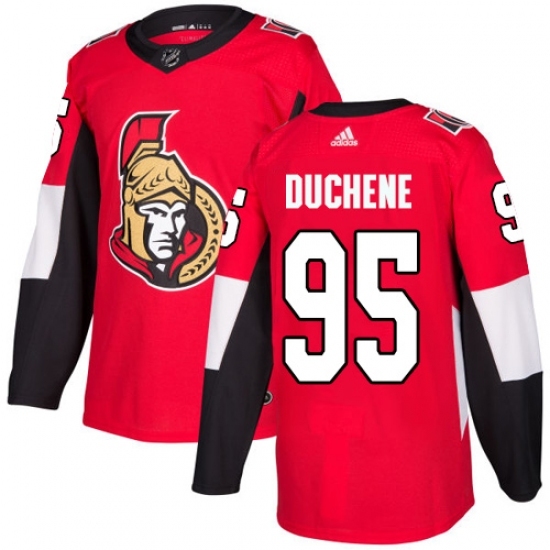 Men's Adidas Ottawa Senators #95 Matt Duchene Authentic Red Home NHL Jersey Men's Adidas Ottawa Senators #95 Matt Duchene Authentic Red Home NHL Jersey