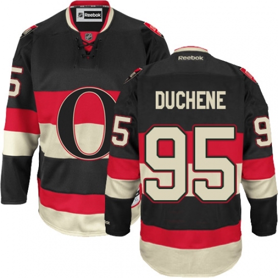 Men's Reebok Ottawa Senators #95 Matt Duchene Authentic Black Third NHL Jersey Men's Reebok Ottawa Senators #95 Matt Duchene Authentic Black Third NHL Jersey