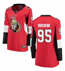 Women's Ottawa Senators #95 Matt Duchene Fanatics Branded Red Home Breakaway NHL Jersey Women's Ottawa Senators #95 Matt Duchene Fanatics Branded Red Home Breakaway NHL Jersey