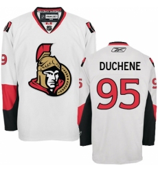 Women's Reebok Ottawa Senators #95 Matt Duchene Authentic White Away NHL Jersey Women's Reebok Ottawa Senators #95 Matt Duchene Authentic White Away NHL Jersey