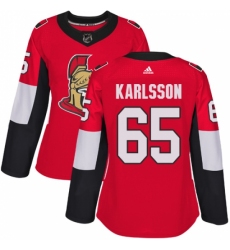 Women's Adidas Ottawa Senators #65 Erik Karlsson Authentic Red Home NHL Jersey Women's Adidas Ottawa Senators #65 Erik Karlsson Authentic Red Home NHL Jersey