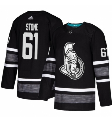 Men's Adidas Ottawa Senators #61 Mark Stone Black 2019 All-Star Game Parley Authentic Stitched NHL Jersey