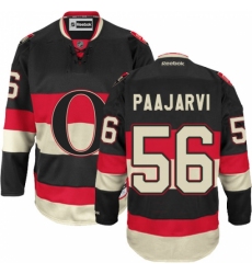 Men's Reebok Ottawa Senators #56 Magnus Paajarvi Authentic Black Third NHL Jersey Men's Reebok Ottawa Senators #56 Magnus Paajarvi Authentic Black Third NHL Jersey