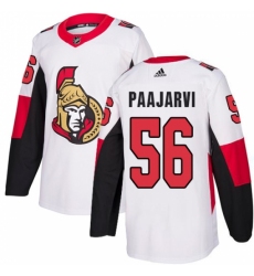 Youth Adidas Ottawa Senators #56 Magnus Paajarvi Authentic White Away NHL Jersey Youth Adidas Ottawa Senators #56 Magnus Paajarvi Authentic White Away NHL Jersey