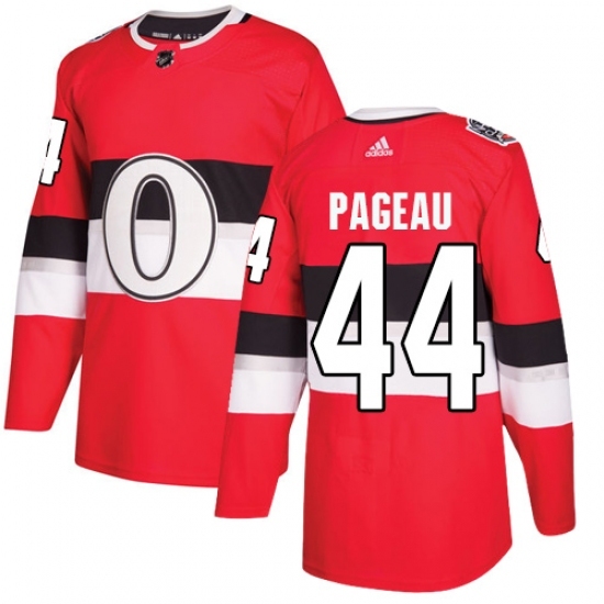 Men's Adidas Ottawa Senators #44 Jean-Gabriel Pageau Authentic Red 2017 100 Classic NHL Jersey Men's Adidas Ottawa Senators #44 Jean-Gabriel Pageau Authentic Red 2017 100 Classic NHL Jersey