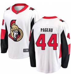 Men's Ottawa Senators #44 Jean-Gabriel Pageau Fanatics Branded White Away Breakaway NHL Jersey Men's Ottawa Senators #44 Jean-Gabriel Pageau Fanatics Branded White Away Breakaway NHL Jersey