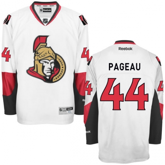 Men's Reebok Ottawa Senators #44 Jean-Gabriel Pageau Authentic White Away NHL Jersey Men's Reebok Ottawa Senators #44 Jean-Gabriel Pageau Authentic White Away NHL Jersey