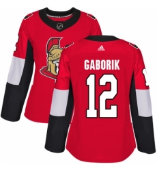 Women's Adidas Ottawa Senators #12 Marian Gaborik Premier Red Home NHL Jersey Women's Adidas Ottawa Senators #12 Marian Gaborik Premier Red Home NHL Jersey