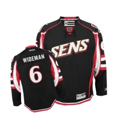 Women's Reebok Ottawa Senators #6 Chris Wideman Authentic Black Third NHL Jersey Women's Reebok Ottawa Senators #6 Chris Wideman Authentic Black Third NHL Jersey