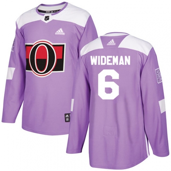 Youth Adidas Ottawa Senators #6 Chris Wideman Authentic Purple Fights Cancer Practice NHL Jersey Youth Adidas Ottawa Senators #6 Chris Wideman Authentic Purple Fights Cancer Practice NHL Jersey