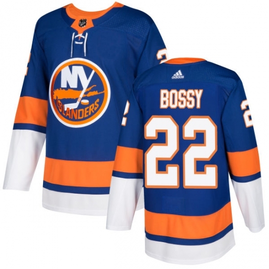 Youth Adidas New York Islanders #22 Mike Bossy Authentic Royal Blue Home NHL Jersey Youth Adidas New York Islanders #22 Mike Bossy Authentic Royal Blue Home NHL Jersey