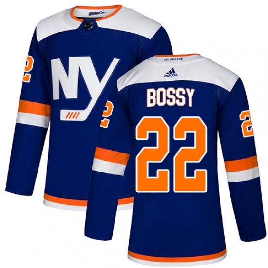 Youth Adidas New York Islanders #22 Mike Bossy Premier Blue Alternate NHL Jersey Youth Adidas New York Islanders #22 Mike Bossy Premier Blue Alternate NHL Jersey