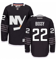 Youth Reebok New York Islanders #22 Mike Bossy Authentic Black Third NHL Jersey