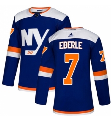 Youth Adidas New York Islanders #7 Jordan Eberle Premier Blue Alternate NHL Jersey