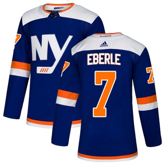 Youth Adidas New York Islanders #7 Jordan Eberle Premier Blue Alternate NHL Jersey Youth Adidas New York Islanders #7 Jordan Eberle Premier Blue Alternate NHL Jersey