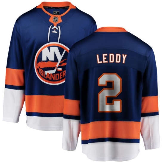 Men's New York Islanders #2 Nick Leddy Fanatics Branded Royal Blue Home Breakaway NHL Jersey Men's New York Islanders #2 Nick Leddy Fanatics Branded Royal Blue Home Breakaway NHL Jersey