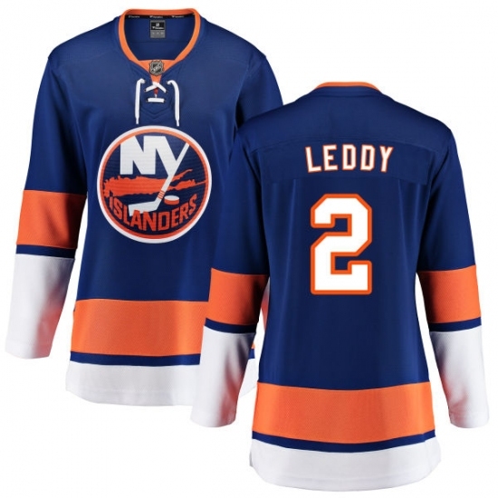 Women's New York Islanders #2 Nick Leddy Fanatics Branded Royal Blue Home Breakaway NHL Jersey Women's New York Islanders #2 Nick Leddy Fanatics Branded Royal Blue Home Breakaway NHL Jersey
