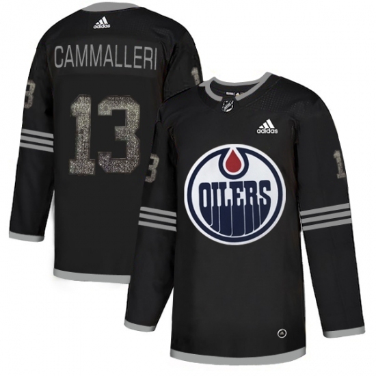 Men's Adidas Edmonton Oilers #13 Michael Cammalleri Black Authentic Classic Stitched NHL Jersey Men's Adidas Edmonton Oilers #13 Michael Cammalleri Black Authentic Classic Stitched NHL Jersey