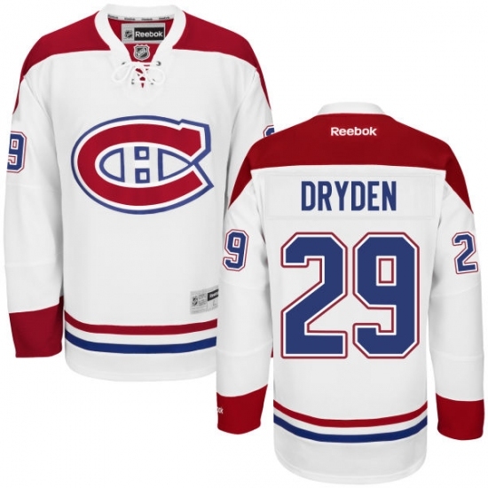 Women's Reebok Montreal Canadiens #29 Ken Dryden Authentic White Away NHL Jersey Women's Reebok Montreal Canadiens #29 Ken Dryden Authentic White Away NHL Jersey