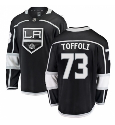 Men's Los Angeles Kings #73 Tyler Toffoli Authentic Black Home Fanatics Branded Breakaway NHL Jersey