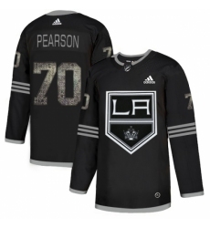 Men's Adidas Los Angeles Kings #70 Tanner Pearson Black Authentic Classic Stitched NHL Jersey
