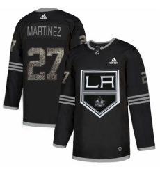 Men's Adidas Los Angeles Kings #27 Alec Martinez Black Authentic Classic Stitched NHL Jersey