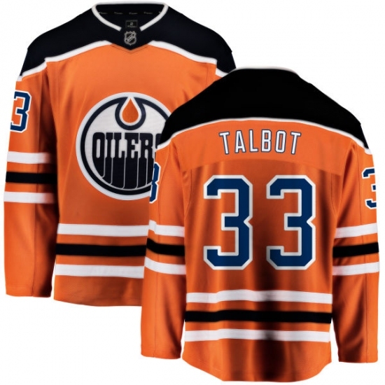 Youth Edmonton Oilers #33 Cam Talbot Fanatics Branded Orange Home Breakaway NHL Jersey Youth Edmonton Oilers #33 Cam Talbot Fanatics Branded Orange Home Breakaway NHL Jersey