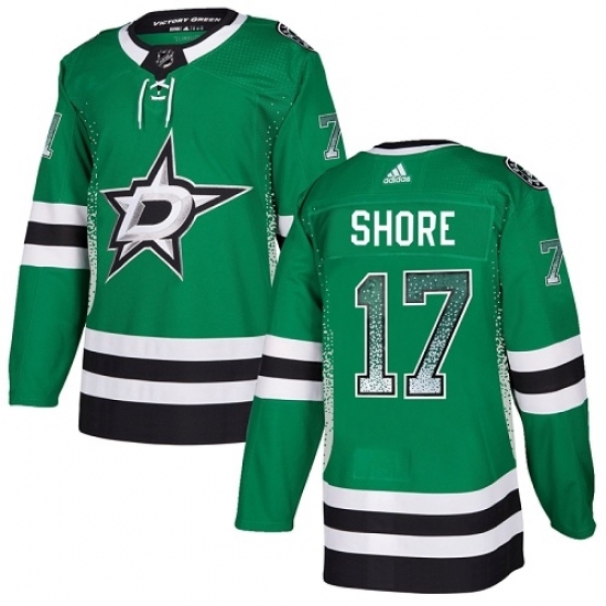 Men's Adidas Dallas Stars #17 Devin Shore Authentic Green Drift Fashion NHL Jersey Men's Adidas Dallas Stars #17 Devin Shore Authentic Green Drift Fashion NHL Jersey