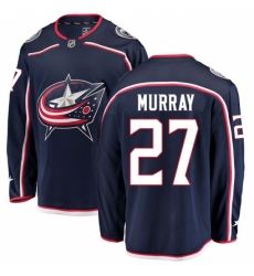 Men's Columbus Blue Jackets #27 Ryan Murray Fanatics Branded Navy Blue Home Breakaway NHL Jersey