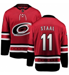 Men's Carolina Hurricanes #11 Jordan Staal Fanatics Branded Red Home Breakaway NHL Jersey