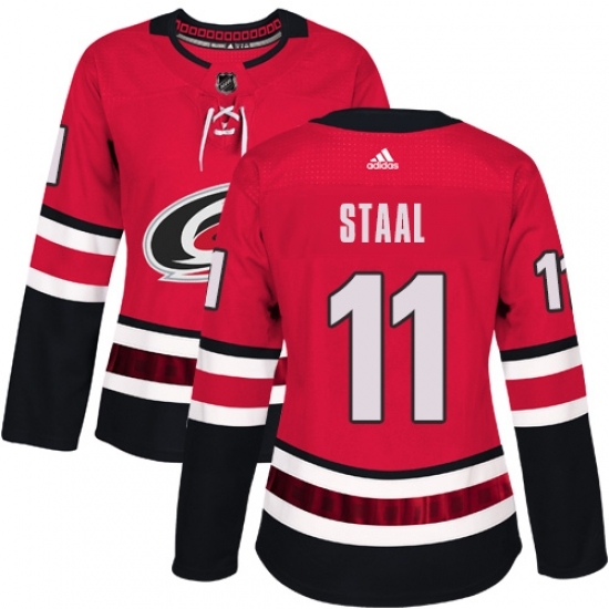 Women's Adidas Carolina Hurricanes #11 Jordan Staal Authentic Red Home NHL Jersey Women's Adidas Carolina Hurricanes #11 Jordan Staal Authentic Red Home NHL Jersey